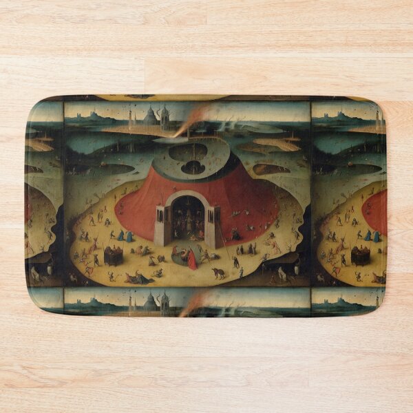 Item preview, Scene from Dante's Inferno after Hieronymus Bosch designed and sold by Vintage Designs +.
