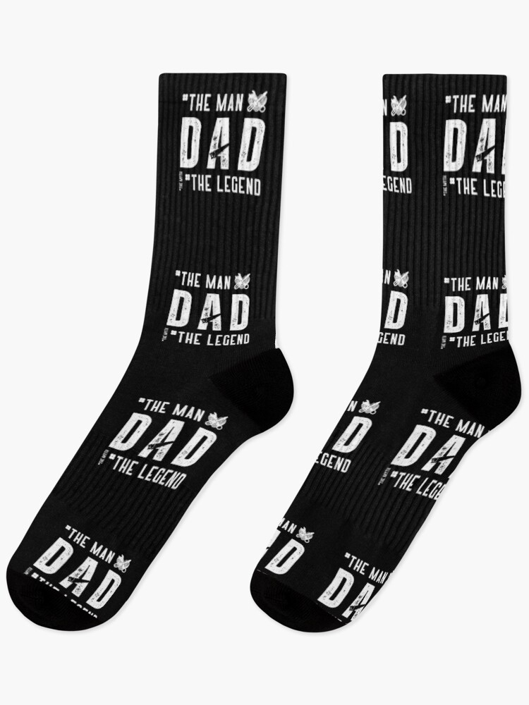Thumbnail 1 of 5, Socks, Legend Dad designed and sold by FitEnvy.