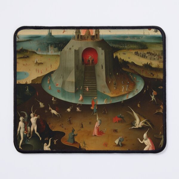 Item preview, Scene from Dante's Inferno after Hieronymus Bosch designed and sold by Vintage Designs +.