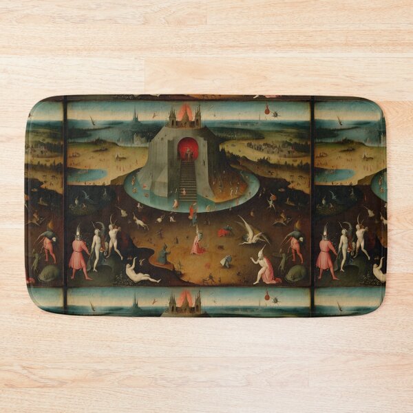 Item preview,  Scene from Dante's Inferno after Hieronymus Bosch designed and sold by Vintage Designs +.