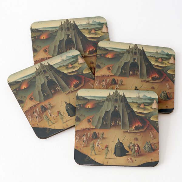Item preview,  Scene from Dante's Inferno after Hieronymus Bosch designed and sold by Vintage Designs +.