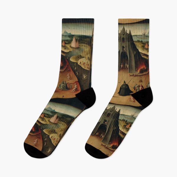 Item preview,  Scene from Dante's Inferno after Hieronymus Bosch designed and sold by Vintage Designs +.