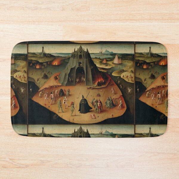 Item preview,  Scene from Dante's Inferno after Hieronymus Bosch designed and sold by Vintage Designs +.