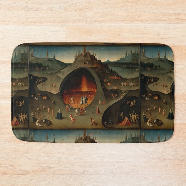 Item preview, Scene from Dante's Inferno after Hieronymus Bosch designed and sold by Vintage Designs +.