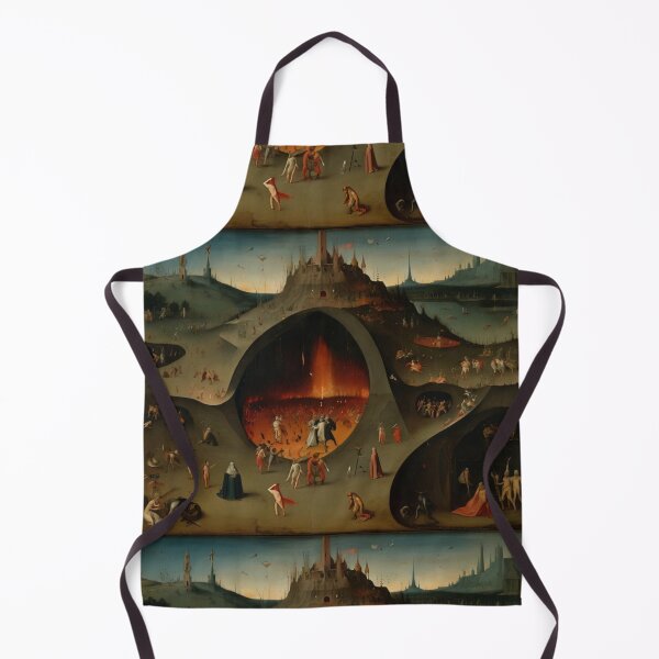 Item preview, Scene from Dante's Inferno after Hieronymus Bosch designed and sold by Vintage Designs +.