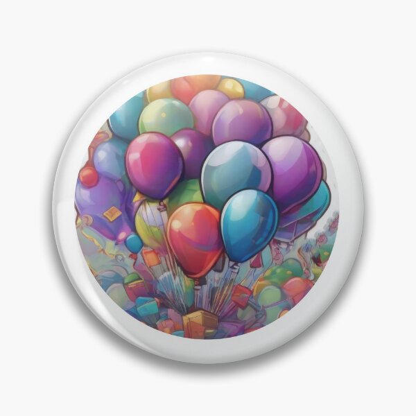 Item preview, Cartoon Balloon Fiesta (1445) designed and sold by WASjourney.