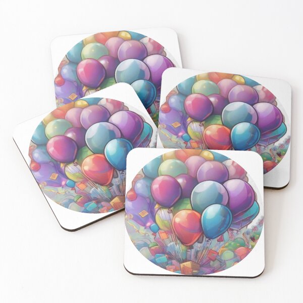 Item preview, Cartoon Balloon Fiesta (1445) designed and sold by WASjourney.