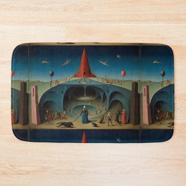 Item preview, Scene from Dante's Inferno after Hieronymus Bosch designed and sold by Vintage Designs +.