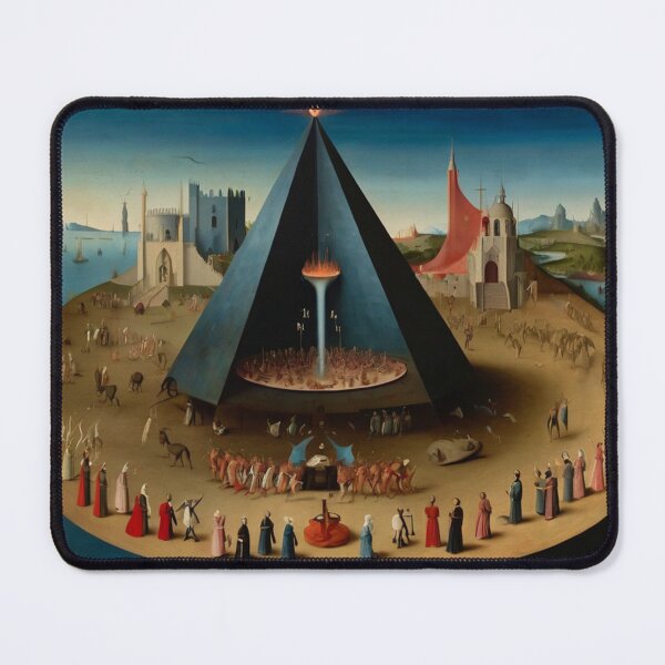 Item preview, Scene from Dante's Inferno after Hieronymus Bosch designed and sold by Vintage Designs +.