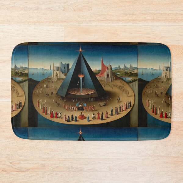 Item preview, Scene from Dante's Inferno after Hieronymus Bosch designed and sold by Vintage Designs +.