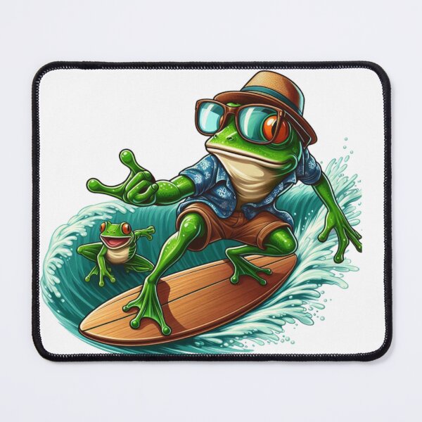 Item preview, Feel The Summer With Frog designed and sold by Agmaa.