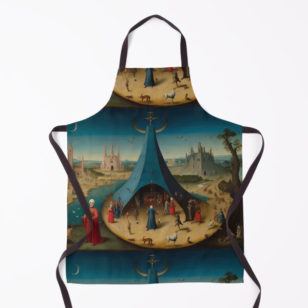 Item preview, Scene from Dante's Inferno after Hieronymus Bosch designed and sold by Vintage Designs +.