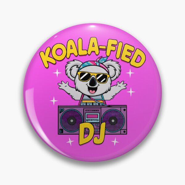 Artikelvorschau, DJ Musik Party Event Produktion Koala-Fied Grafik entworfen und verkauft von serein32.