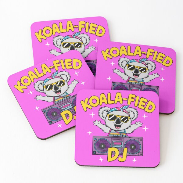 Item preview, DJ Music Party Event Production Koala-Fied Graphic designed and sold by serein32.