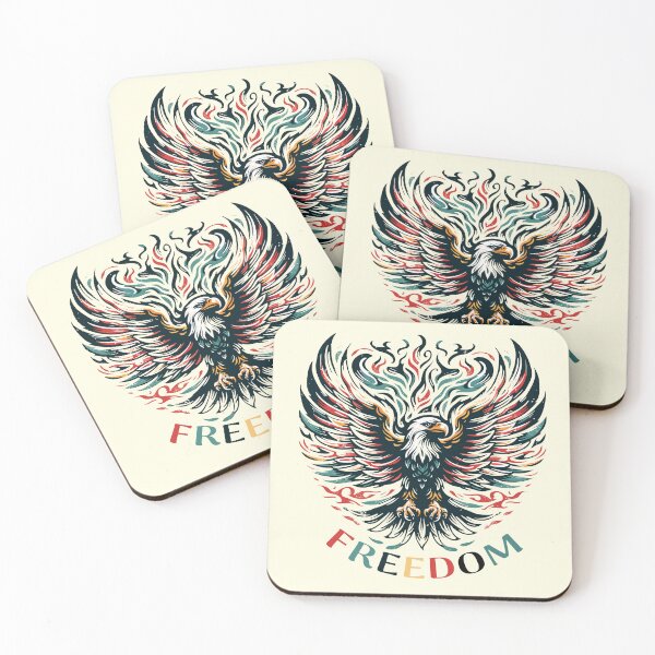 Item preview, Flaming Eagle: Symbol of Liberation designed and sold by ArtfulHunter.