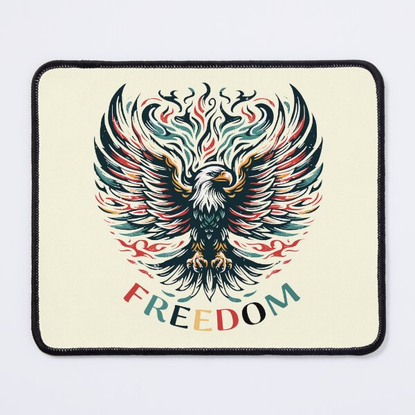 Item preview, Flaming Eagle: Symbol of Liberation designed and sold by ArtfulHunter.