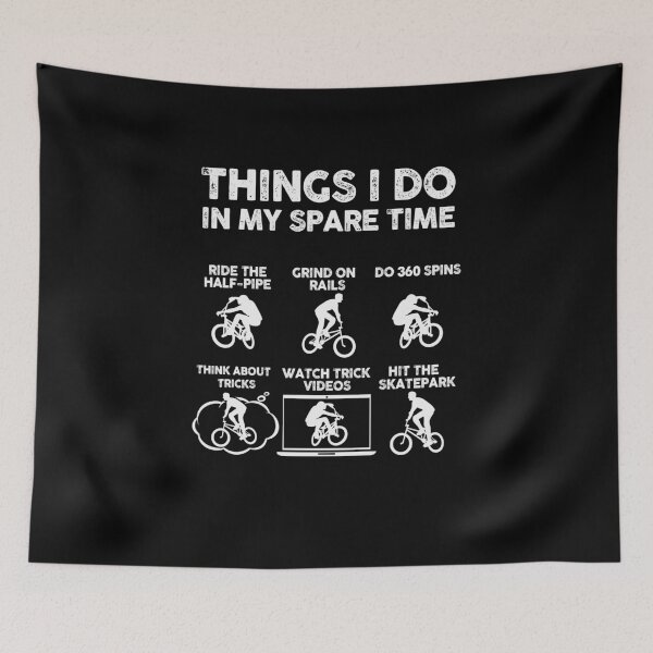 Item preview, Things I Do In My Spare Time Bike Tricks designed and sold by 365CarMods Official.
