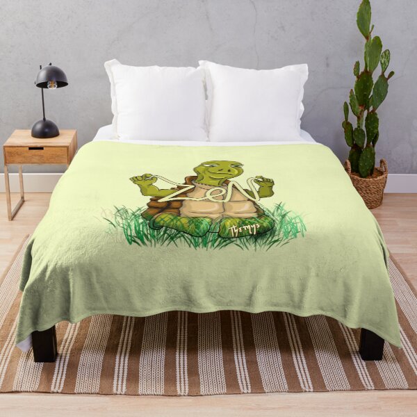Item preview, Turtle Zen - light background designed and sold by Themys24.