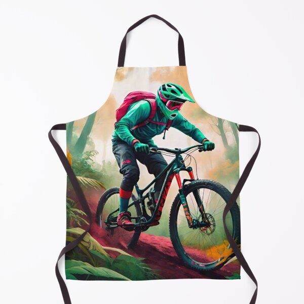 Artikelvorschau, Turquoise Rider MTB Shreddington Braun entworfen und verkauft von GrizzlyCollective.