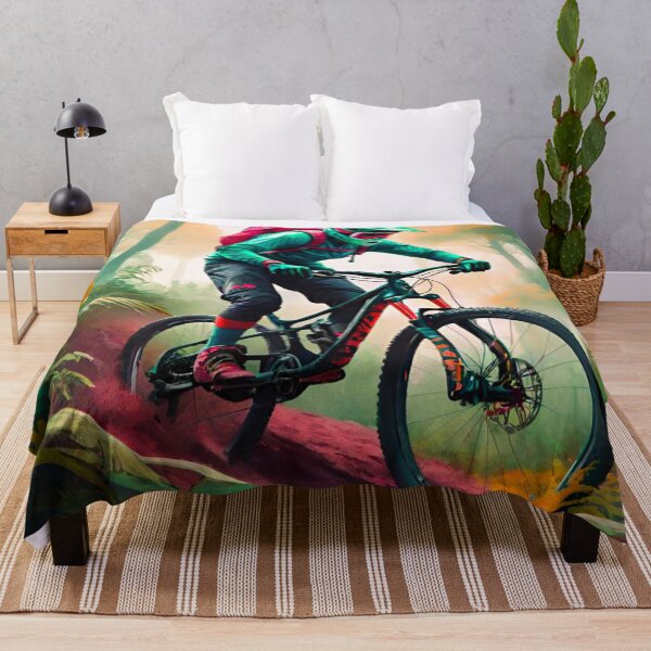 Item preview, Turquoise Rider MTB Shreddington Brown designed and sold by GrizzlyCollective.