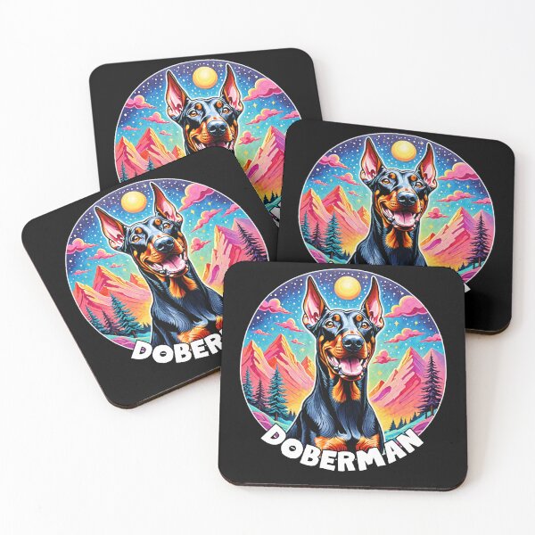 Item preview, Colorful Canines - Doberman designed and sold by sekrecja.