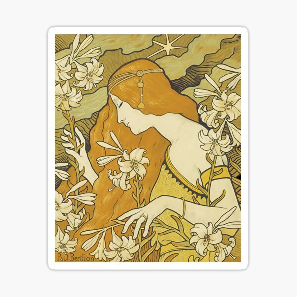 Item preview, Lilies (Yellow) designed and sold by MagentaNuance.