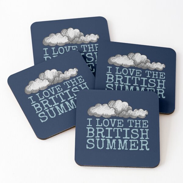 Item preview, I Love The British Summer, Rain Funny designed and sold by doodlerob.