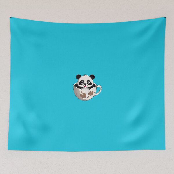Item preview, A Cute Panda In a Coffee Cup designed and sold by HillsBasket.
