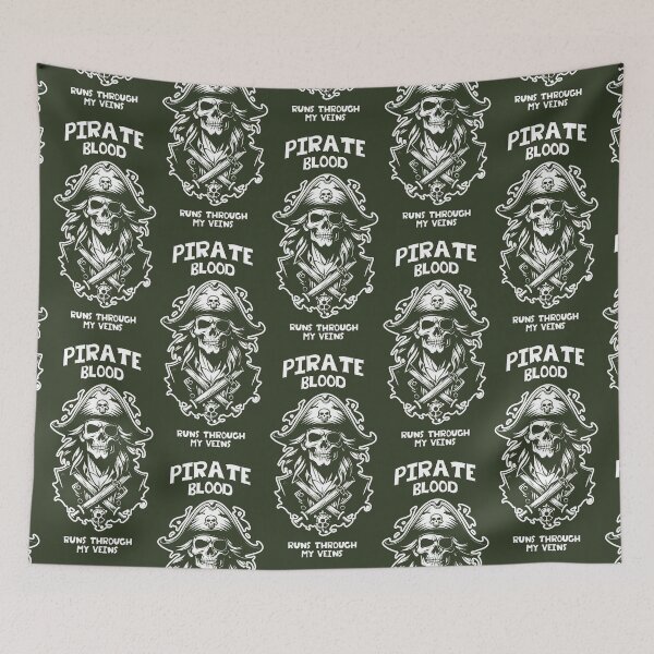 Item preview, Pirate blood runs through my veins (#10) [Create a set!] designed and sold by SolidEarthArt.