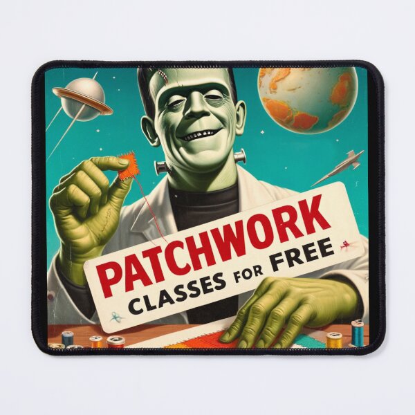 Item preview, Frankenstein - Patchwork Classes for free designed and sold by Random-Reality.