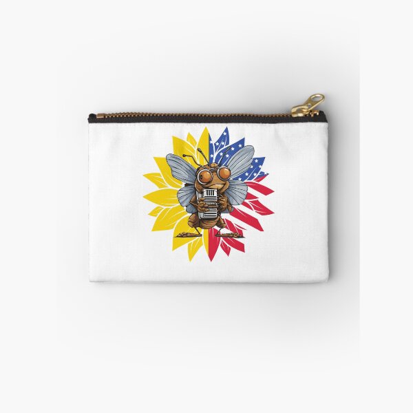 Item preview, Patriotic Cicada Harmonica Sunflower designed and sold by sydney-syder.