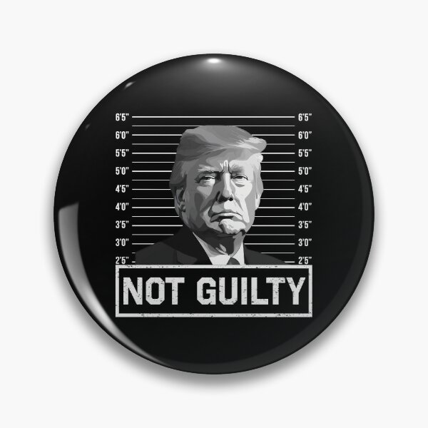 Item preview, Not Guilty Trump Mugshot Republican USA July 4th designed and sold by zenpatterns.