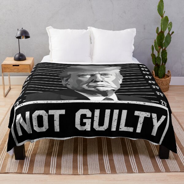 Item preview, Not Guilty Trump Mugshot Republican USA July 4th designed and sold by zenpatterns.