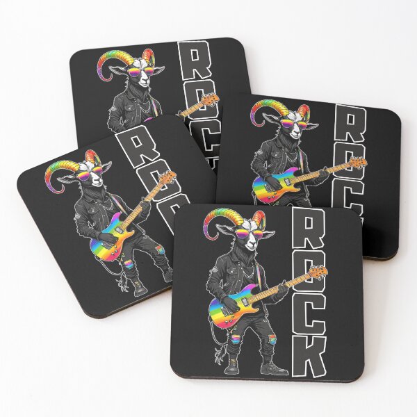 Item preview, Rainbow Rock Goat designed and sold by sekrecja.