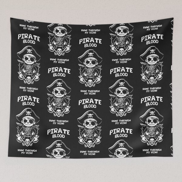 Item preview, Pirate blood runs through my veins (#15) [Create a set!] designed and sold by SolidEarthArt.