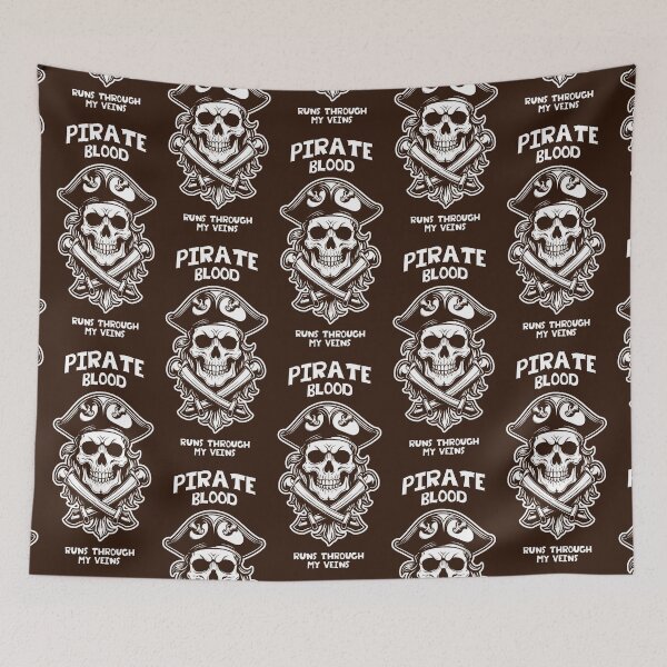 Item preview, Pirate blood runs through my veins (#16) [Create a set!] designed and sold by SolidEarthArt.