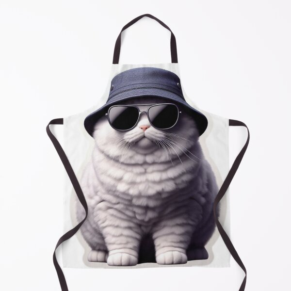 Item preview, Cute Bucket Hat Cat T-Shirt Designs #3 designed and sold by Kinyah88.