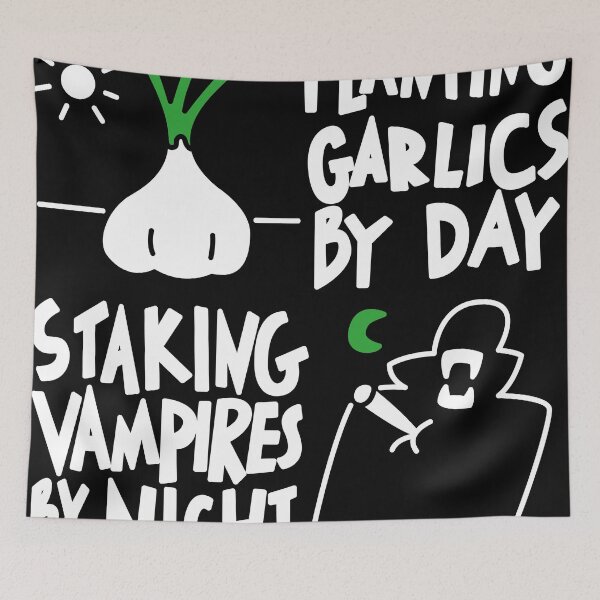 Item preview, Planting Garlics, Staking Vampires designed and sold by SouthnPrime.