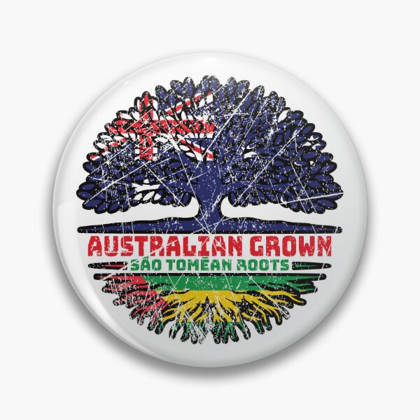 Item preview, Sao Tome and Principe Sao Tomean Australian Australia Tree Roots Flag designed and sold by FlagX.