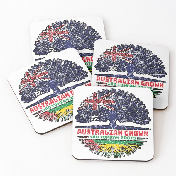 Item preview, Sao Tome and Principe Sao Tomean Australian Australia Tree Roots Flag designed and sold by FlagX.