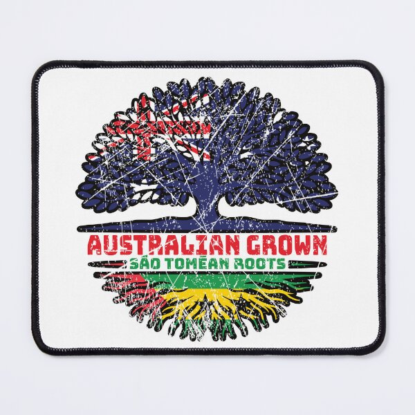 Item preview, Sao Tome and Principe Sao Tomean Australian Australia Tree Roots Flag designed and sold by FlagX.