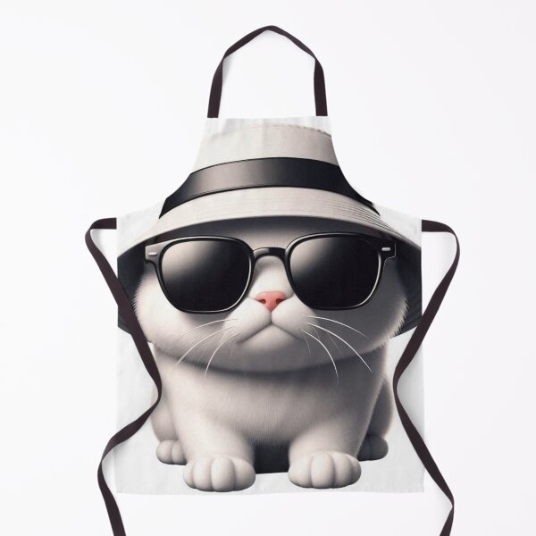 Item preview, Cute Bucket Hat Cat T-Shirt Designs #4 designed and sold by Kinyah88.