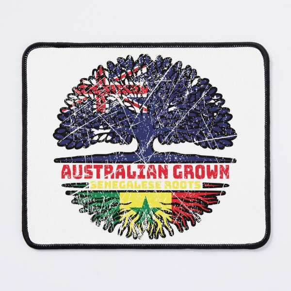 Item preview, Senegal Senegalese Australian Australia Tree Roots Flag designed and sold by FlagX.