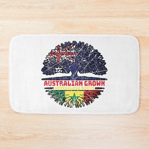 Item preview, Senegal Senegalese Australian Australia Tree Roots Flag designed and sold by FlagX.