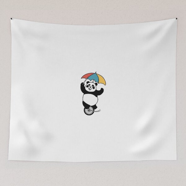 Item preview, Panda on Wheels: Unicycle Fun designed and sold by EnchantWearEmpo.