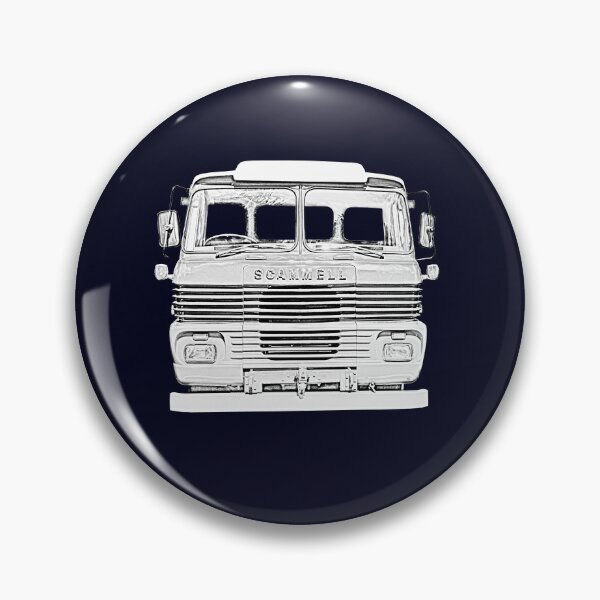 Item preview, Scammell Routeman classic 1970s heavy commercial vehicle monochrome designed and sold by soitwouldseem.