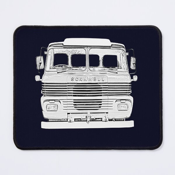 Item preview, Scammell Routeman classic 1970s heavy commercial vehicle monochrome designed and sold by soitwouldseem.