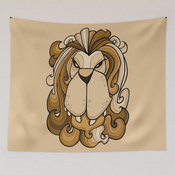 Item preview, Lion - Warm Sand designed and sold by bignose1977.