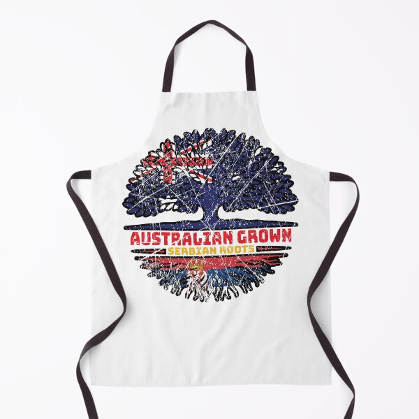 Item preview, Serbia Serbian Australian Australia Tree Roots Flag designed and sold by FlagX.