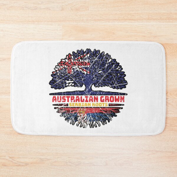 Item preview, Serbia Serbian Australian Australia Tree Roots Flag designed and sold by FlagX.